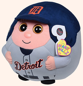 Detroit Tigers (large) - baseball player - Ty Beanie Ballz