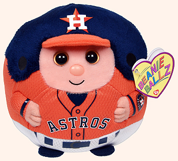 Houston Astros - baseball player - Ty Beanie Ballz