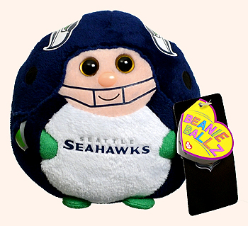 Seattle Seahawks - football player - Ty Beanie Ballz
