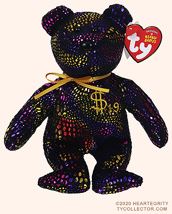 Billionaire 19 - bear - Ty Beanie Babies