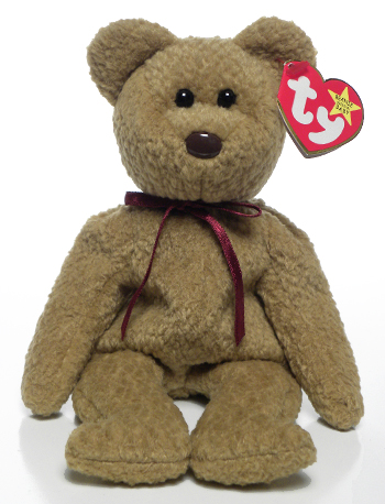 curly beanie baby 1996