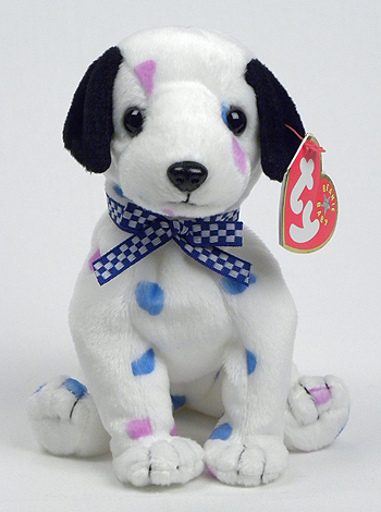 ty blue and white puppy