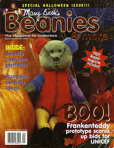 frankenteddy beanie baby 2001