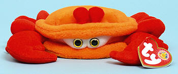 Grumbles - crab - Ty BBOM Beanie Babies