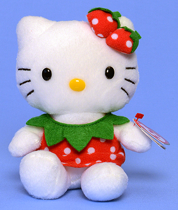 Hello Kitty (strawberry) - Ty Beanie Babies