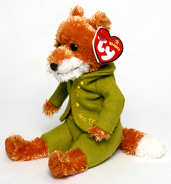 mr tod tale beanie fox ty thread babies embroidered