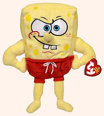 MuscleBob BuffPants - sponge - Ty Beanie Babies