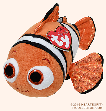Nemo - clownfish - Ty Beanie Babies