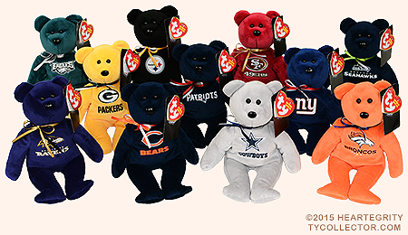 Chicago Bears - Ty Beanie Babies bear