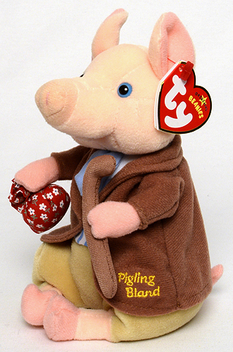 The Tale of Pigling Bland (gold thread) - Ty Beanie Baby