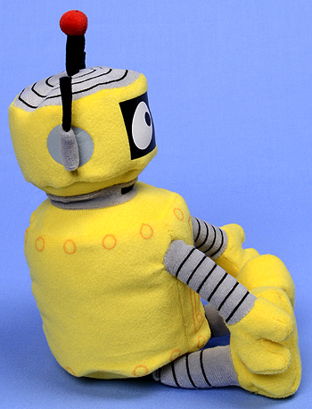 Plex - magic yellow robot - Ty Beanie Baby
