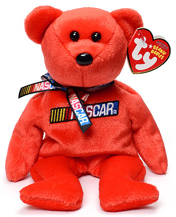 Racer (red) - bear - Ty Beanie Babies