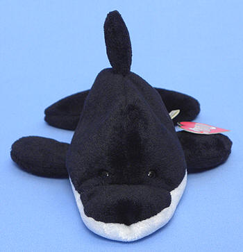 killer whale beanie baby