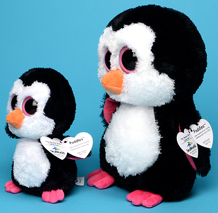 pink penguin beanie boo