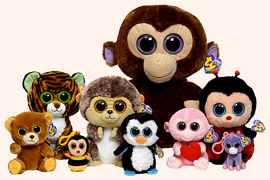 large ty beanie babies