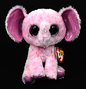 pink elephant beanie baby
