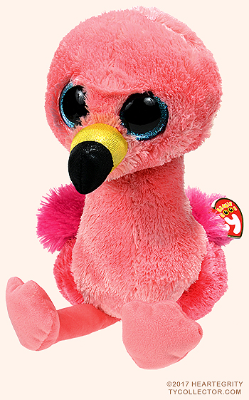 Gilda (medium) - flamingo - Ty Beanie Boos