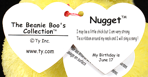 Nugget - Ty Beanie Boos chick