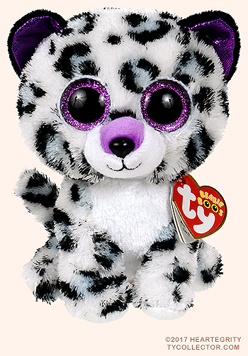 Violet - Ty Beanie Boos leopard