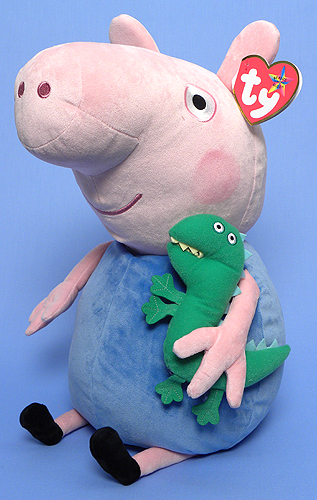 George (large - pig - Ty Beanie Buddies - image available soon