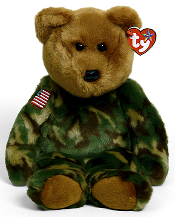 HERO - bear - Ty Beanie Buddies