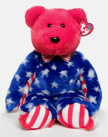 Liberty (red head) - bear - Ty Beanie Buddies