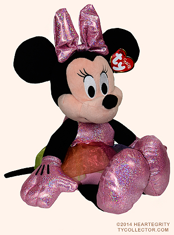 Minnie (ballerina) - mouse - Ty Disney Sparkle Beanie Buddies
