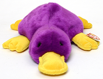 beanie baby purple platypus