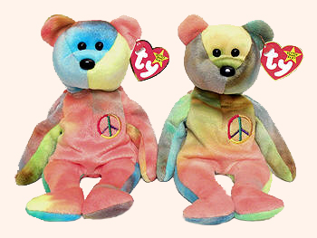 4th generation peace beanie baby