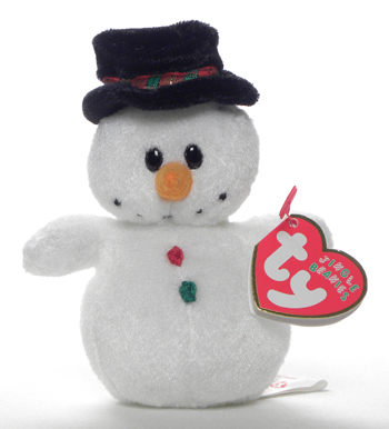 Coolston key-clip - snowman - Ty Jingle Beanies