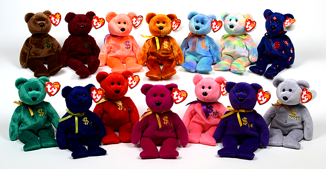 Ty Limited Edition Signed Billionaire Bears