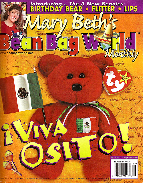 Mary Beth's Bean Bag World Monthly - September 1999