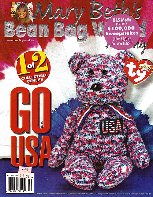 Mary Beth's Bean Bag World Monthly - September 2000k cover 2