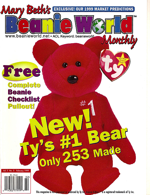 Mary Bth's Beanie World Monthly - February 1999