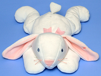 Clover (gray eyes) - bunny rabbit - Ty Pillow Pals