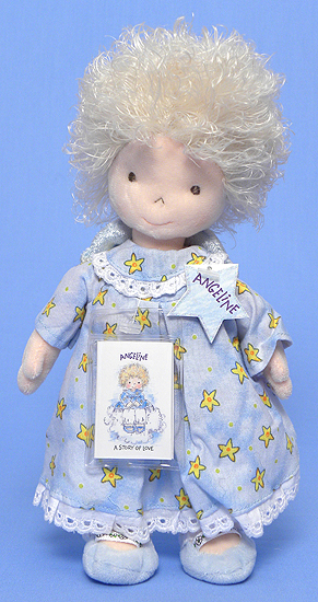 Angeline (blue dress) - doll - Ty Angeline