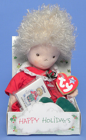 Happy Holidays Angeline (boxed, red dress) - doll - Ty Angeline