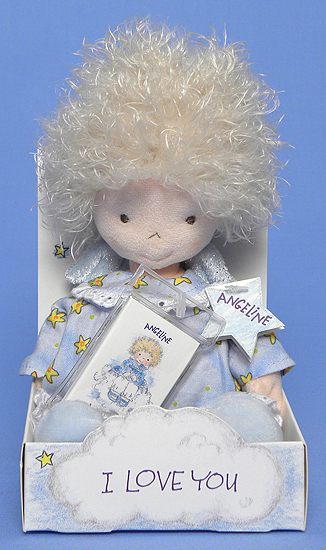 I Love You Angeline (boxed, blue dress) - doll - Ty Angeline