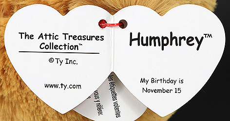 Humphrey (medium) - swing tag inside