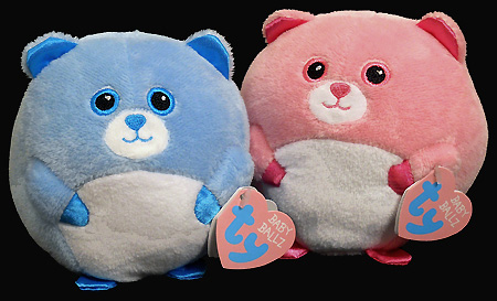 Bluey and Pinky - the first two Ty Baby Ballz