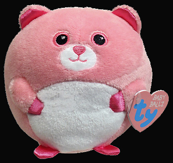 Pinky - bear - Ty Baby Ballz