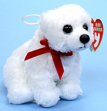 Cotton - polar bear - Ty Baby Beanie