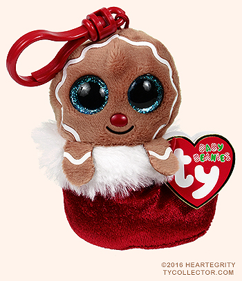 Jingly - gingerbread man - Ty Baby Beanies