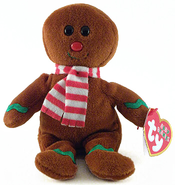 Yummy - gingerbread man - Ty Baby Beanies