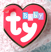 Baby Ty 1st generation swing tag - front