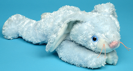 Huggybunny (blue) - rabbit - Baby Ty