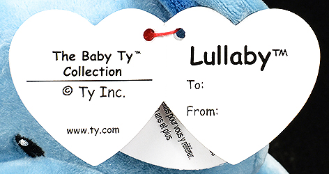 Lullaby - swing tag inside