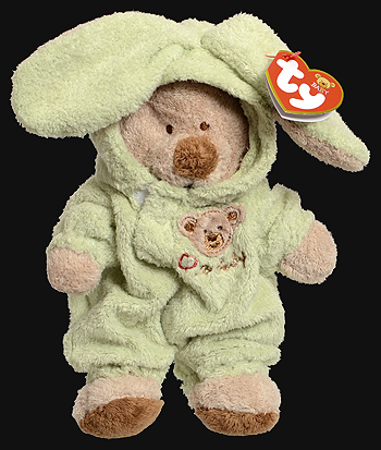 PJ Bear (green, small) - Baby Ty