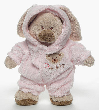 PJ Bear (pink small) - Baby Ty