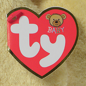 PJ Bear (yellow, small) - swing tag front